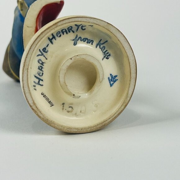 Vintage TMK 2 1950-1956 Hummel 6” Hear Ye Hear Ye Figurine West Germany - Picture 4 of 6